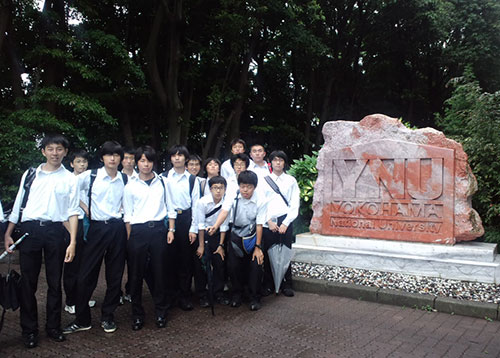横浜国大キャンパス見学