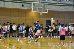 ロースコアの戦いが続く中学二年生のバスケットボール