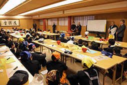 理事長より 建長汁の由来を聞いて...