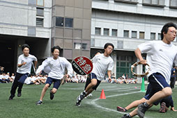 文化部対抗リレーでは例年にない「スピード」勝負に