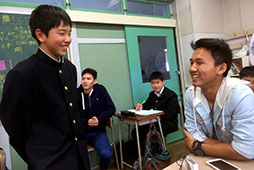 自分の英語が通じるんだ！という発見は嬉しかったようです。