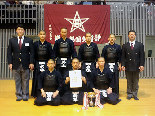 第６２回神奈川県高等学校剣道大会　兼　関東高等学校剣道大会団体予選　優勝