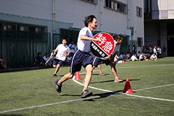 文化部もユニークなバトンで