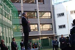 校長の新年の挨拶<br />　