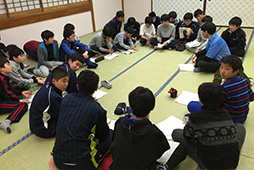 室長会議、班員に正確に伝えよう