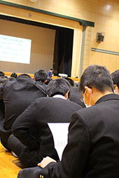 高１進路講演会