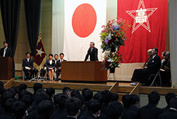 大きな目標をもって鎌学での生活を楽しんでほしい