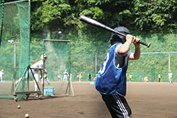 ホームランを目指して(野球教室)