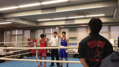 インターハイ県予選ライト級優勝 高３Ａ松木健太